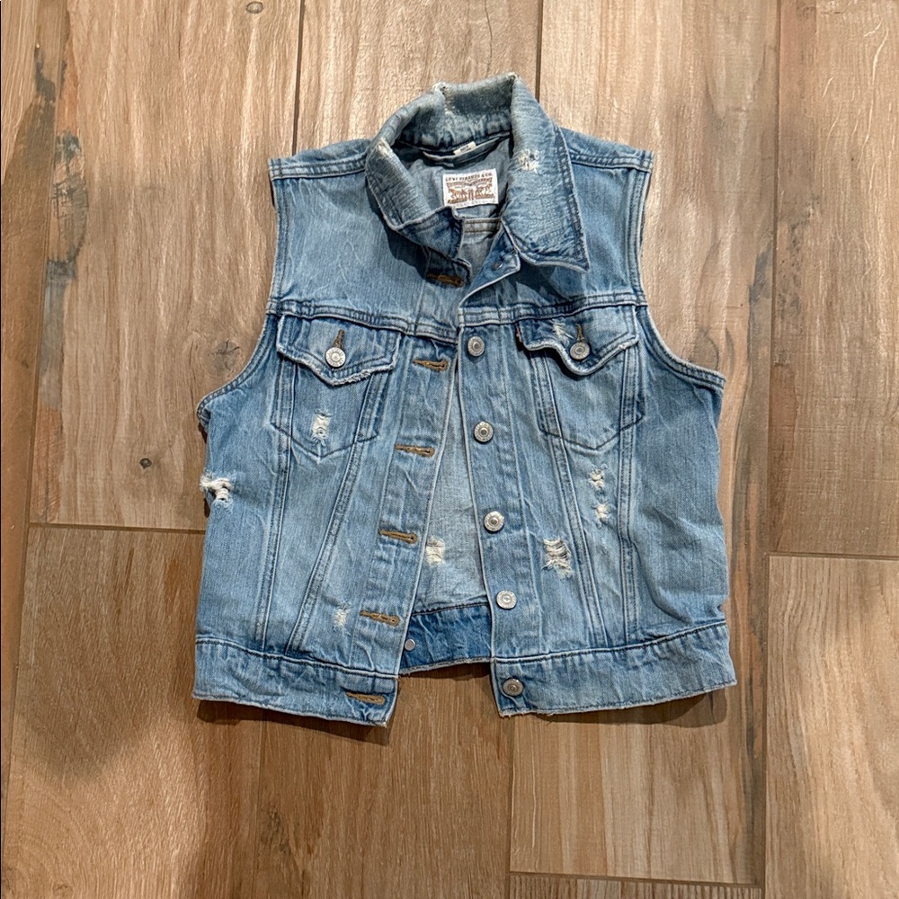 Vintage Levi Jean Vest
